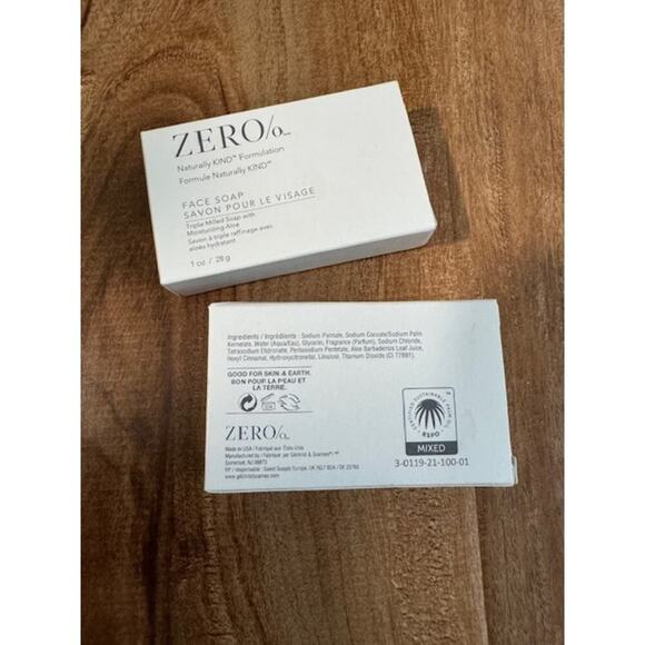 Gilchrist & Soames ZERO% Naturally Kind FACE SOAP 1oz Travel Size- Lot of 2 - Picture 3 of 4
